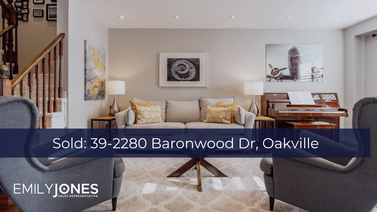Sold: 39-2280 Baronwood Dr Oakville